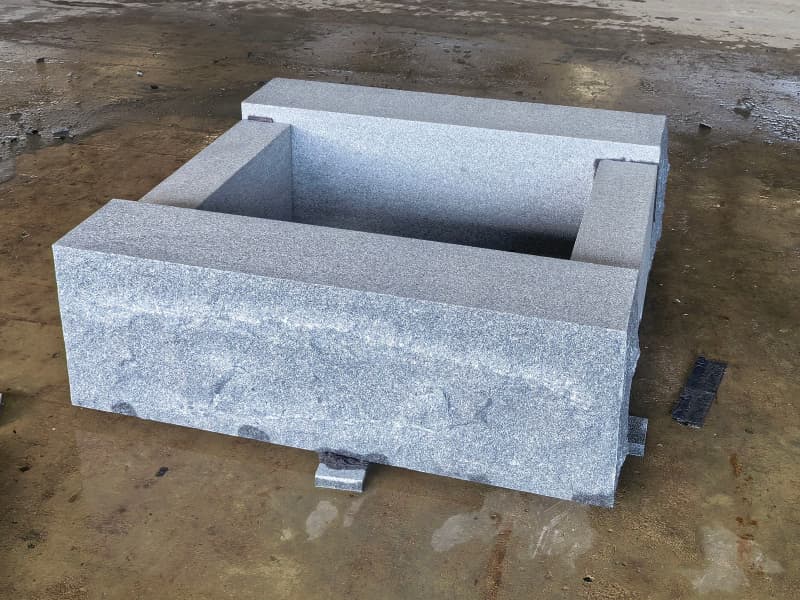 Blue Mist Granite Fire Pit Blue Mist Granite Fire Pit