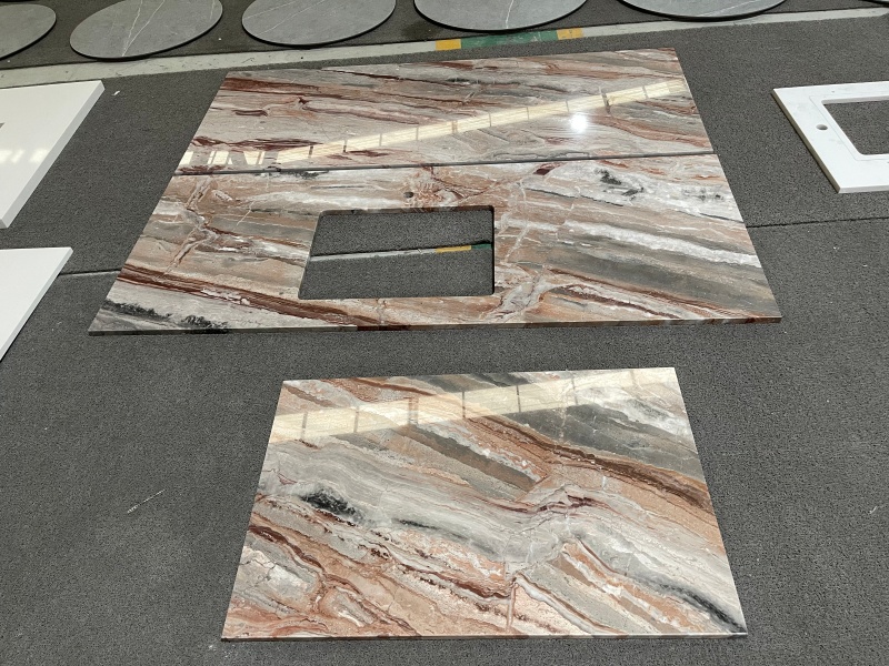 Arabescato Orobico Rosso countertop