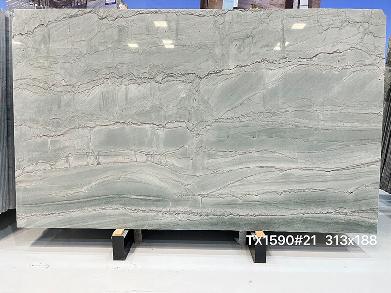 Brazilian Super White Quartzite Slabs
