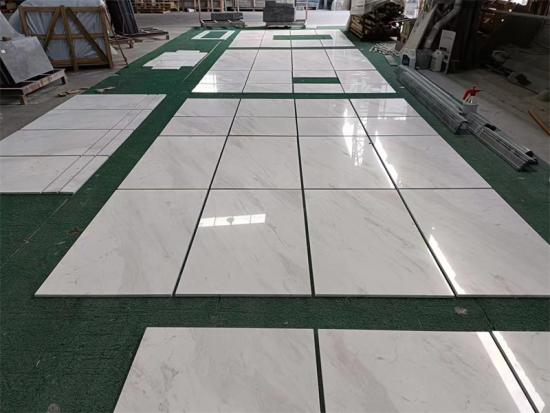 White Volakas Marble Tiles