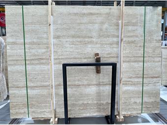 Super white travertine from Iran