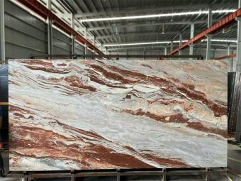 Sintered stone Gucci Red