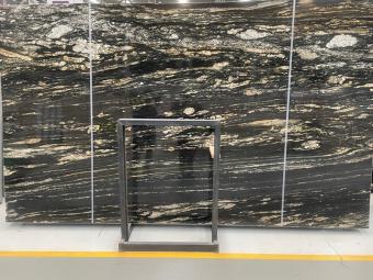 Polished Cosmic Gold Granite Slabs