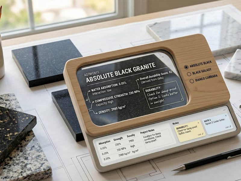 كيفية قراءة بيانات متانة الجرانيت لاتخاذ قرارات واقعية